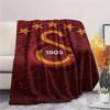1PC Galatasaray S Patterned Flannel Blanket Suitable For All Seasons for Home Decor Warmth and Comfort Gifts Holiday Present