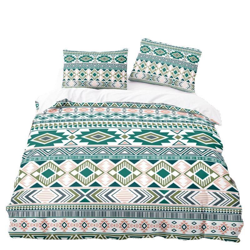 3D Digital Printing Three-Piece Bedding Four-Piece Set 2