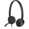 Casque - Filaire - Logitech - H340 - USB - Anti-parasite - Noir