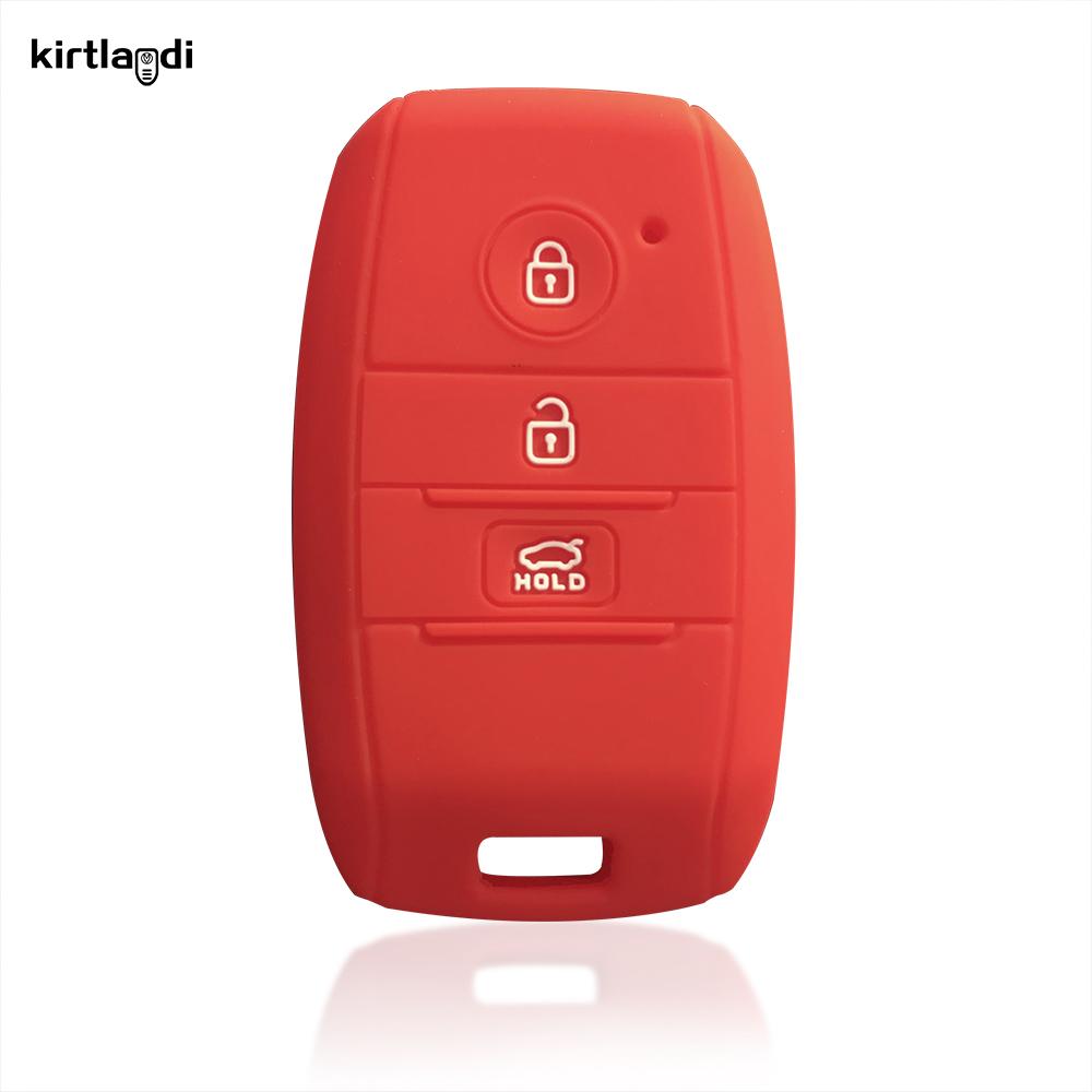 Silicone Key Cover Case Holder Keychain For Kia Rio 3 Sportage 3 4 Ceed Optima Sorento Xm Fl Cerato Kx K2 K3 K4 K5 Soul Sorento
