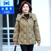 2025 winter down cotton jacket thickened cropped padded jacket women's autumn and winter warm cotton jacket