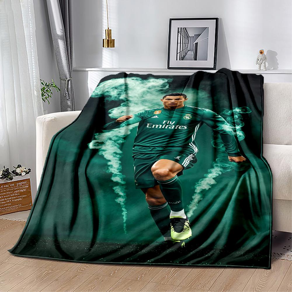 Juventus Team Celebration Blanket Durable Comfort Suitable for Sofa Bed Office for All Seasons Digital Print Birthday Christmas Gift Blanket