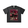 260 GSM Double Yarn 32 Count 100% Cotton Naruto V8 Itachi Print Unisex Heavy Cotton T Shirt