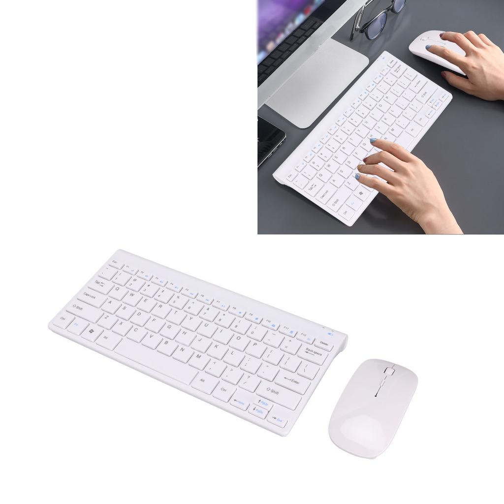 Wireless Keyboard Mouse Combos 10 Meters Intelligent Sleep Ergonomic Design 2.4G USB Keyboard Mouse Set