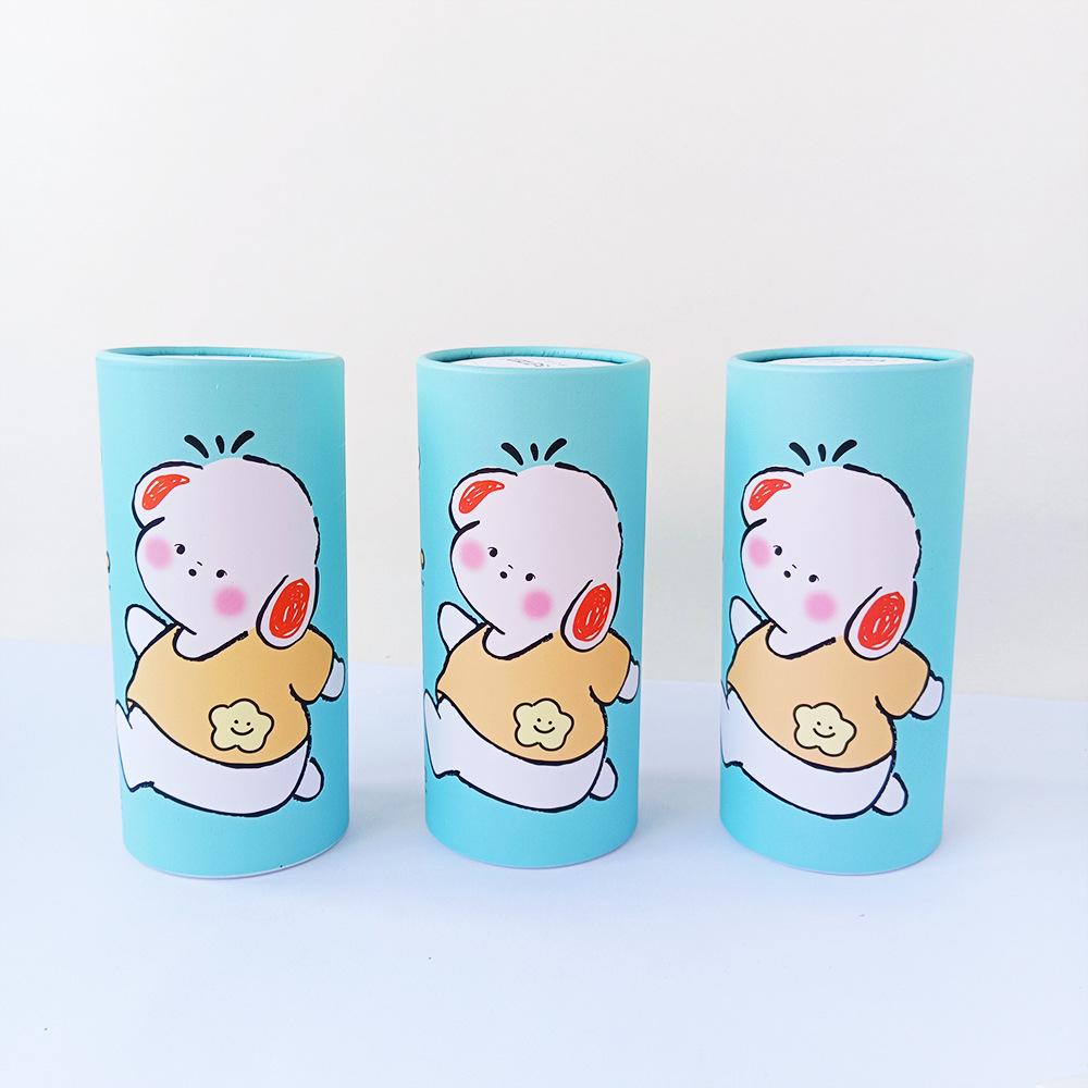 Car-Mounted Printed Tissue Paper Cylinder, 40 Sheets, 3-Ply, Pull-Out Design
