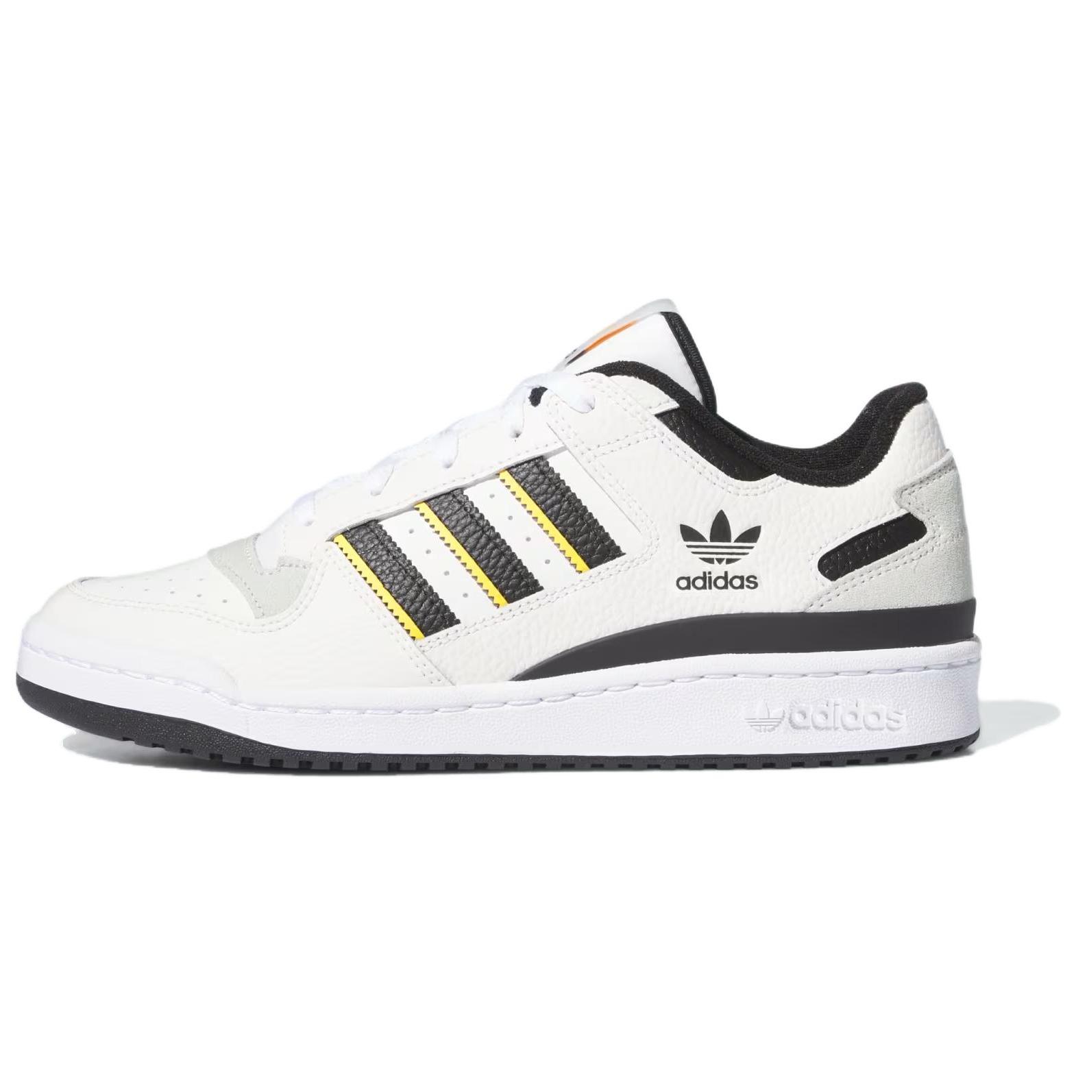 Adidas Forum Low Cl Белый Черный Золотой IH7906 38