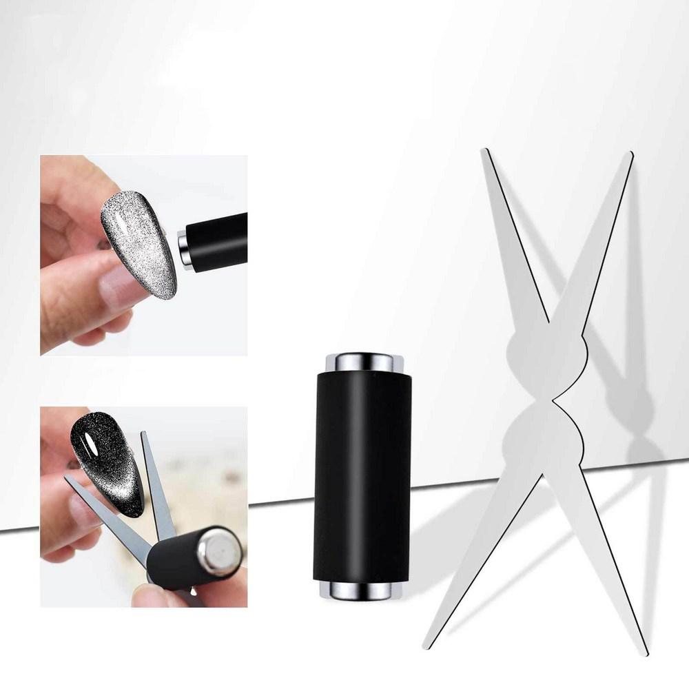 High-strength Nail Tool Precision Cat Eye Effect Home and Professional Manicure Portable Material Set for Cat Eye Magnets Bead Magnet +