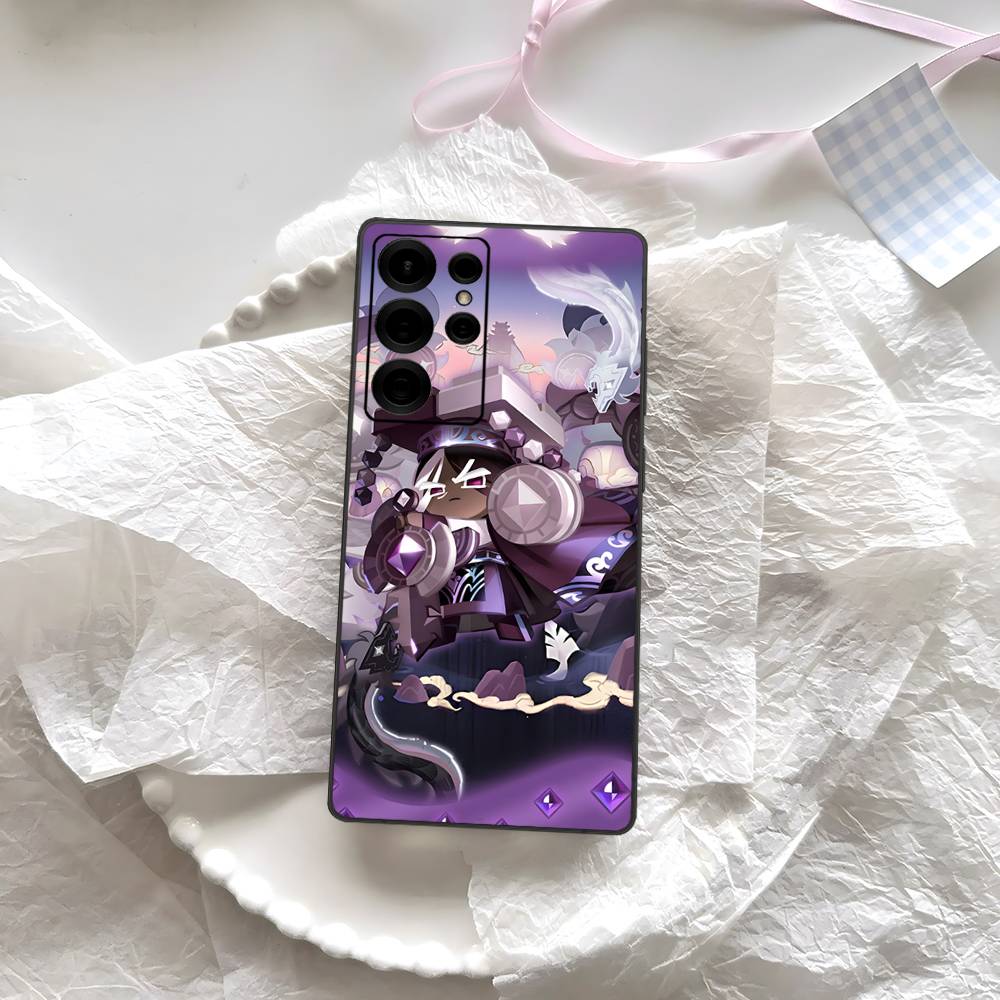 Cookie Run Kingdom Phone Case For Samsung S 24 Fe 25 Ultra Plus 20 Lite 21 30 22 23 24 22 Ultra 5G Fundas