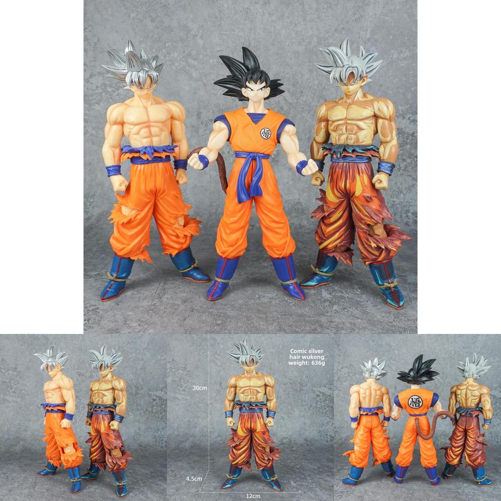 Dragon Ball Goku Super Saiyan Son Goku Pvc Action Figure With Assembly For Anime Collectors