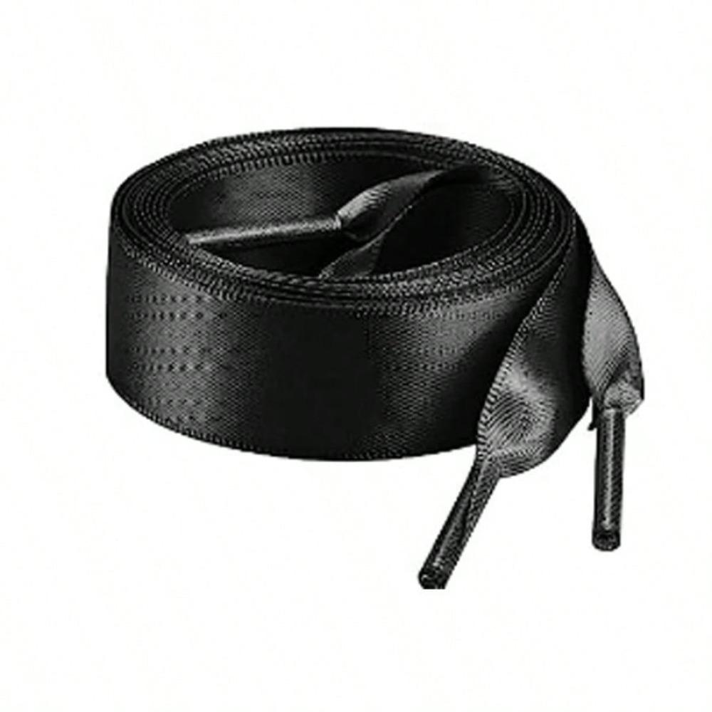 1 Pair Flat Satin Ribbon Shoelaces Colorful Silk Shoestrings Wide Shoe Laces for Sneakers Skate Shoes Boots Sport Shoes Y2K Summer Daily Wear