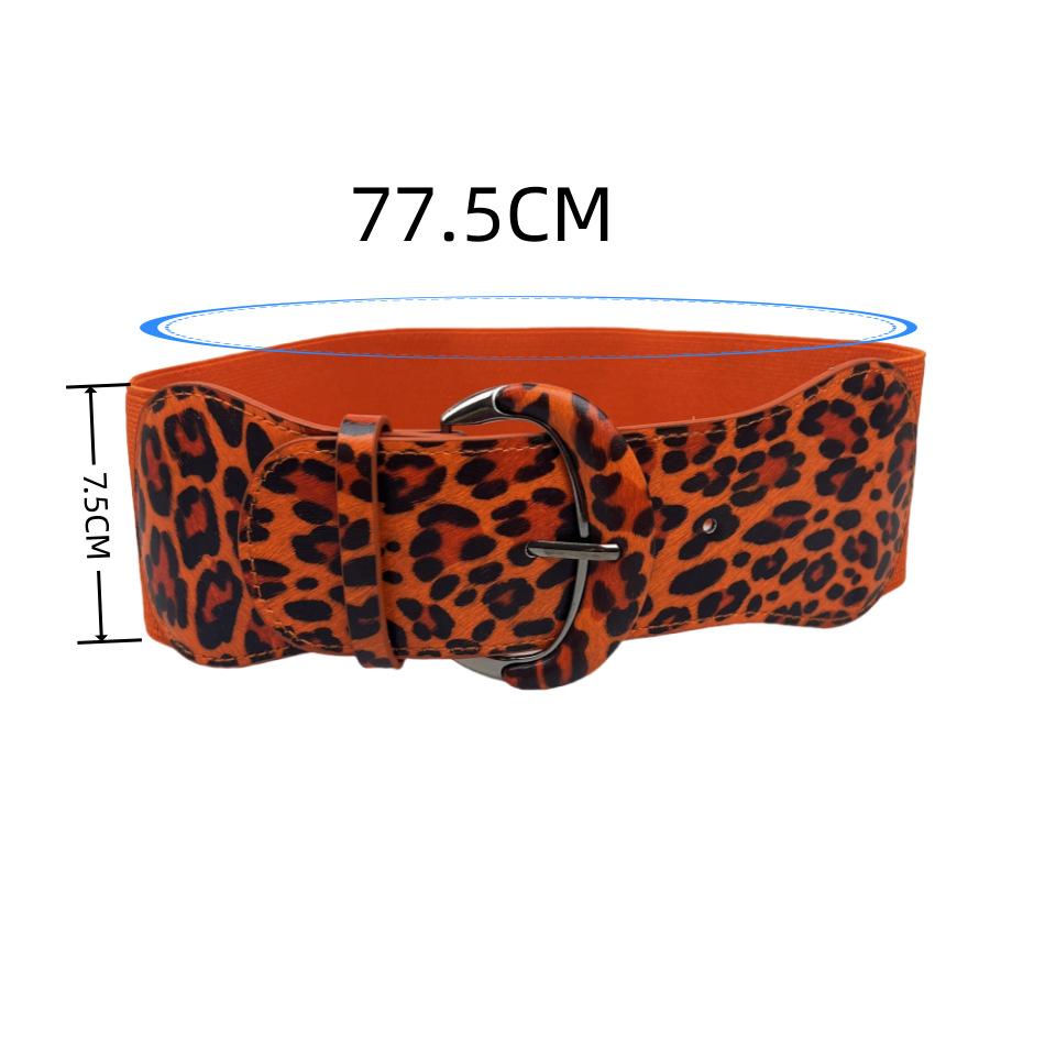 Extra-wide Waistband for Women's Fashionable Matching with Decorative Belt Dress Coat Elastic Waistband
