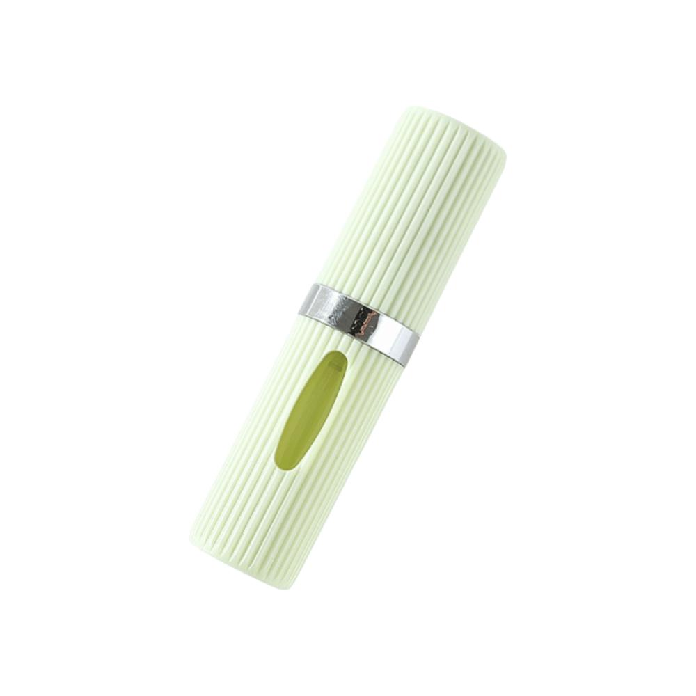 

8ml Perfume Sub-Bottle ABS Spray Rotating Bottle New Empty Cosmetic Containers Women зелёный