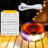 8M RGB Color-Changing Atmosphere String Light 1200mAh Portable Camping Light Outdoor Tent Light Strip Decorative Lighting String