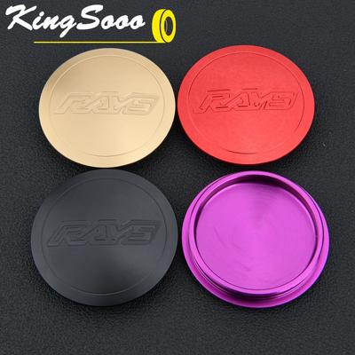 4 Piezas Tapa Central de Llanta Deportiva de Aleación 65 mm 3D RAYS Tapas de Cubo Negro y Plateado y Gris y Bronce CE28 TE37 Saga 15 16 17 18"