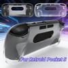 Ergonomic TPU Grip Game Console Case Transparent Protective Case For Retroid Pocket 5 Anti Fall Anti Scratch Protective Case