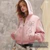 UNIFREE Women's Retro Slim-Fit Hooded Sweatshirt