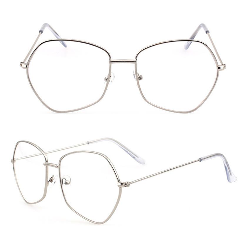 

Oversized Sunglasses For Women Men 80S Vintage Eyewear Metal Frame Red Pink Yellow Green Lens Uv400 Sun Glasses Other