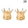2 X Universal Golden Crown Car Truck Bike Tire Air Valve Stem Caps Wheel Rims Bike Acessorios