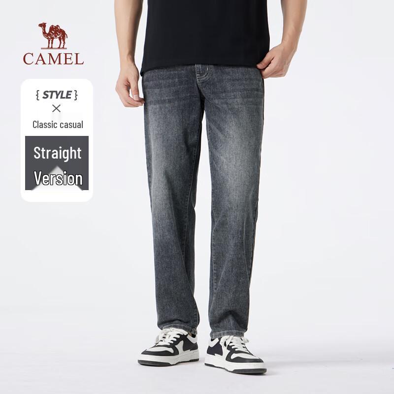 CAMEL Men's Loose Straight Leg Jeans M15BAJB097