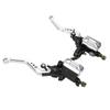 Motorcycle Hydraulic Brake   Levers Kit Aluminum Alloy Brake Lever Handle   for 22mm Handlebar