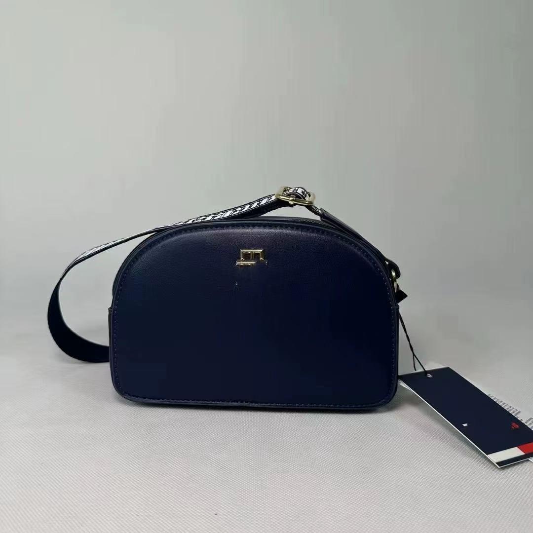 Retro Saddle Women s Half-Moon Crossbody Bag 20*13*7 cm синий