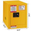 SucceBuy Flammable Safety Cabinet 11/12/30 Gallon Cold-Rolled Steel Flammable Liquid Storage Cabinet NFPA Code 30 OSHA Standards