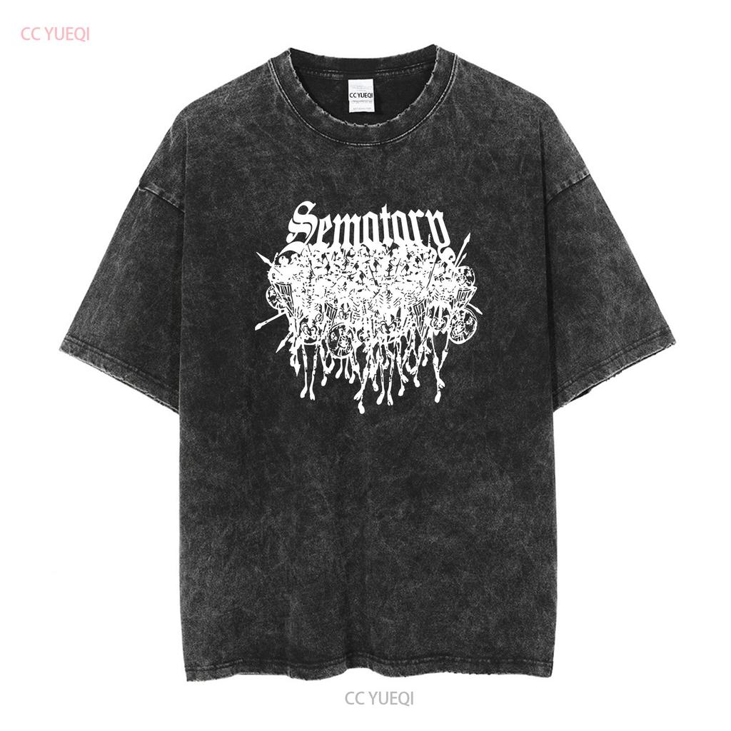 Haunted Mound Sematary Skellingtons Album Tour Merch Maglietta Tutte le Taglie manica lunga o corta vintage Lavata Leggermente uomo