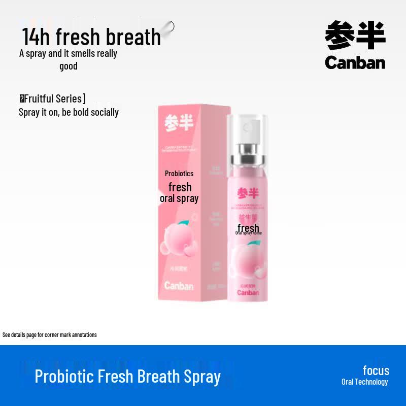 Cansin Probiotic Peach Oral Spray