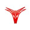 Erotic Panties Women Sexy Embroidery Thongs Transparent Hollow Girls Underwear Bikini Cute G-Strings