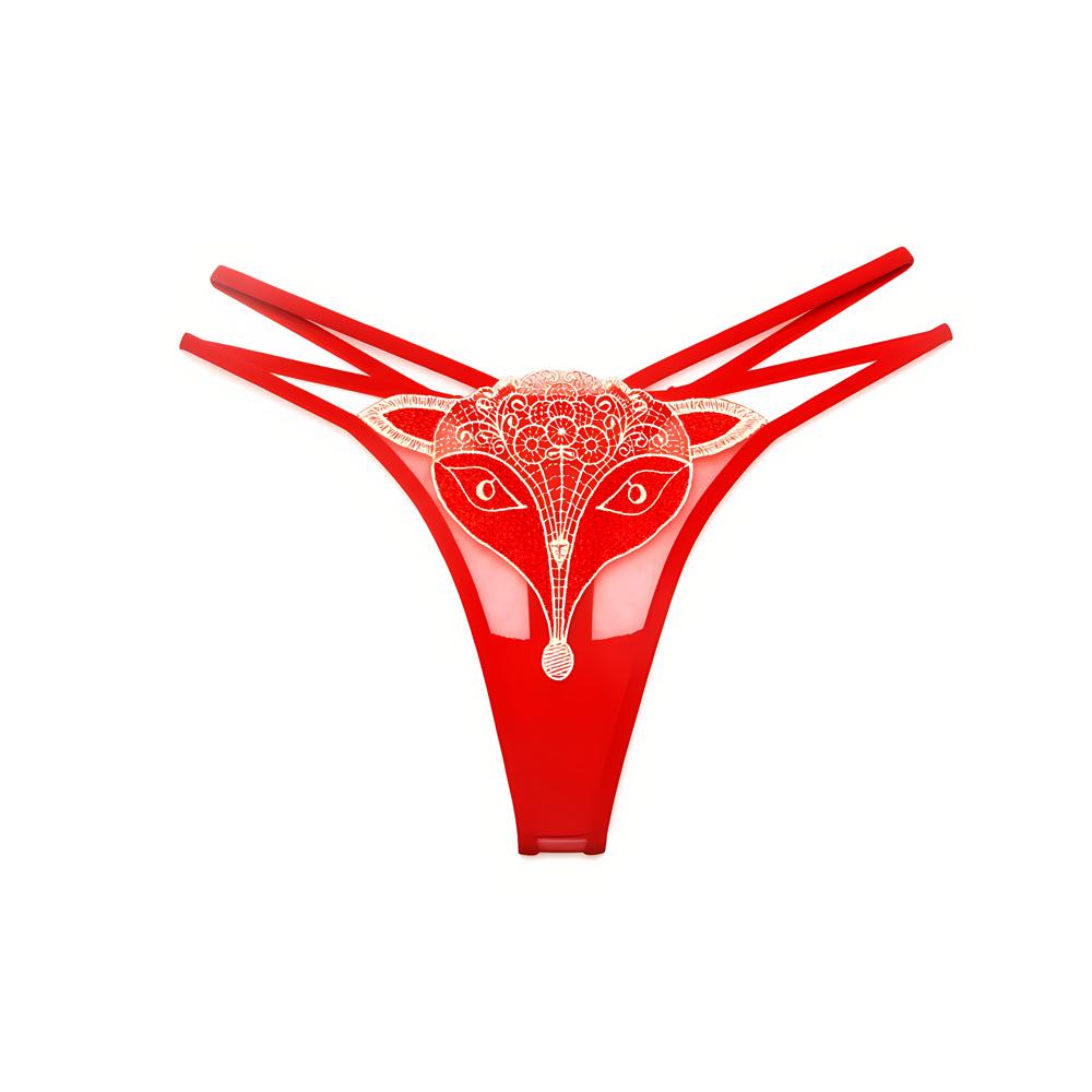 Erotic Panties Women Sexy Embroidery Thongs Transparent Hollow Girls Underwear Bikini Cute G-Strings