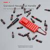 22Pcs Impact Resistant Hex Shank Bit S2 Alloy Steel Hardware Tool Set  Daily Fastener Work