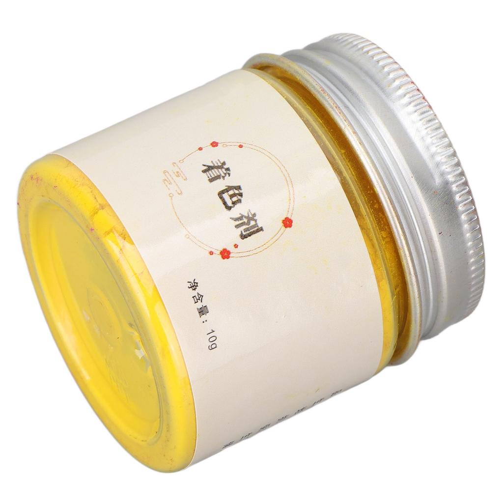 Lipstick Pigment Powder DIY Lipstick Coloring Powder Cosmetics Material for Lip Gloss Making 10gYellow