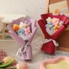 Beautiful Knitted Pastry Flower Bouquet For Valentine's Day Mother's Day And More
