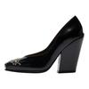 Onitsuka Tiger EQUA STUDS High Heels Women's Black Silver 1182A687-001