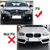 Front Right Fog Light Grille for BMW 1 Series F20 F21 LCI Sport Model Years 2015 to 2019 OEM 51117371667 Plastic