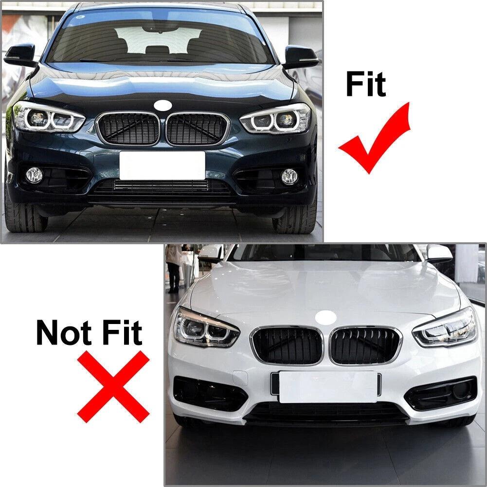 Front Right Fog Light Grille for BMW 1 Series F20 F21 LCI Sport Model Years 2015 to 2019 OEM 51117371667 Plastic