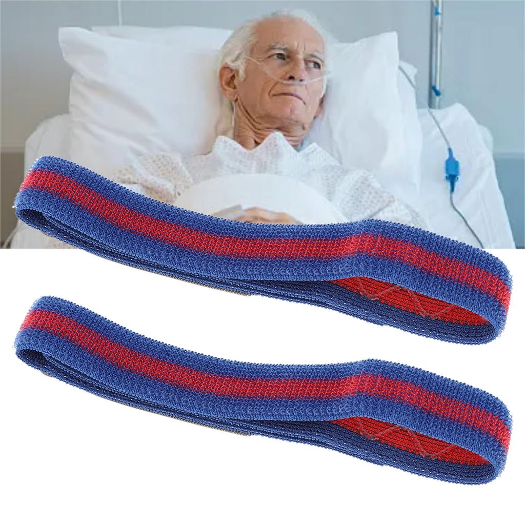 2pcs Catheter Supplies Catheter Stabilization Device Holder Anti Slip Non Irritation Urinary Legband Strap Tube Holder
