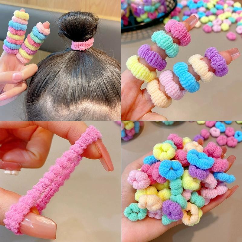 able and cute children's hair circle Colorful Elastic Small Hair Ties, Girls Headwear, Girls Hair Styling Accessories