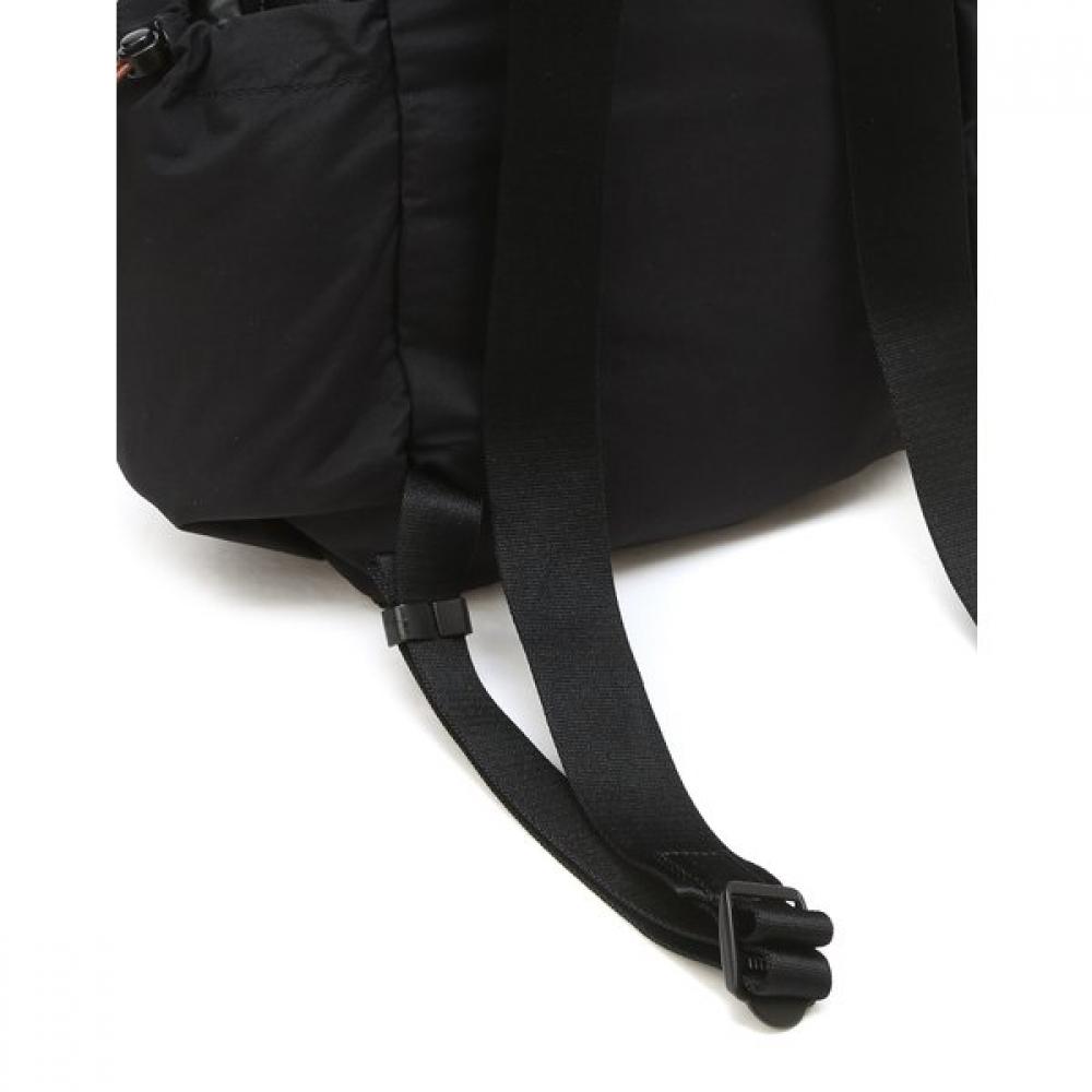 Daks Black Solid Nylon Backpack Dbba4fg16bk