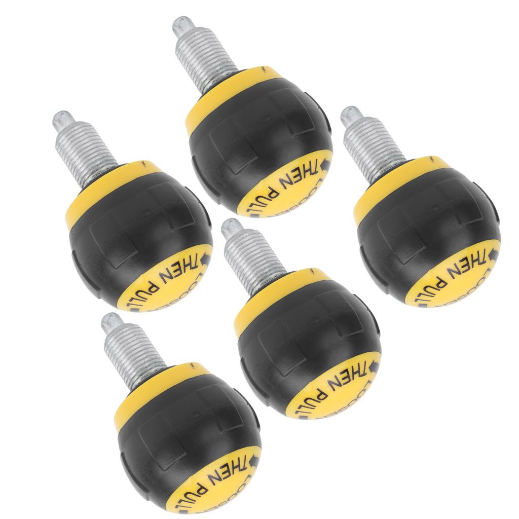 5pcs 50x45mm Fitness   Pull Pin Knob Relse Synthetic Cardboard Handle Exercise Spare Accessory