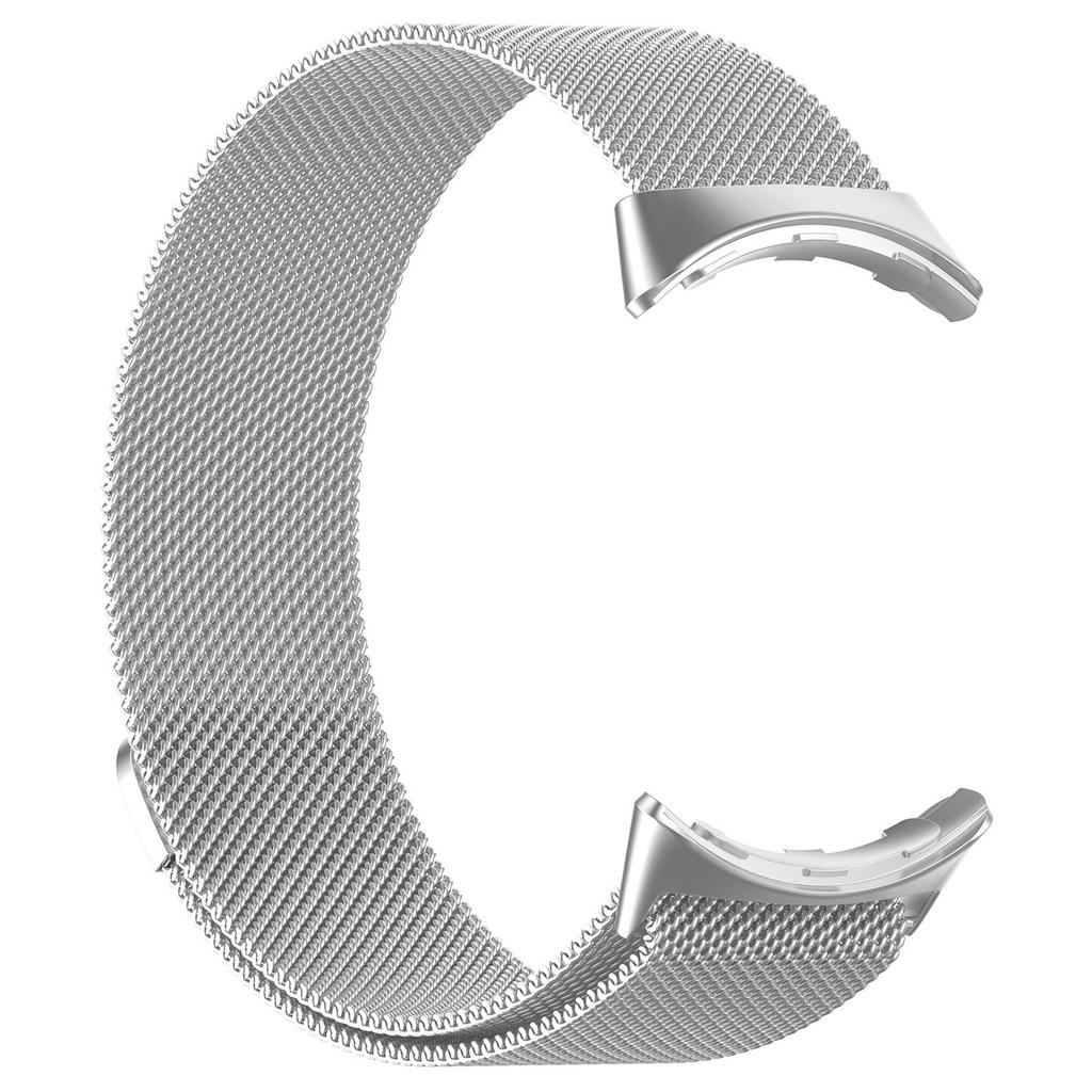 For Google Pixel Watch 4 45mm/Watch 3 45mm Metal Watch Strap Milanese Mesh Magnetic Wrist Band