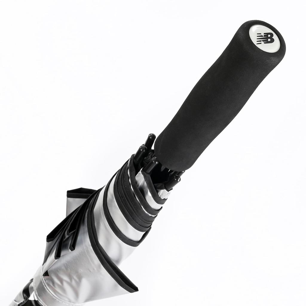 [New Balance] Deštník (LAM55665) UV ochrana, Tepelná ochrana, Sportovní deštník, Dlouhý deštník, Slunečník, Deštník, Pro slunečné a deštivé počasí