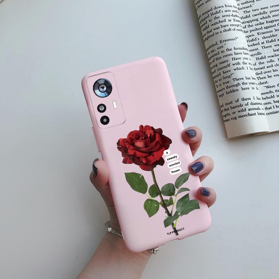 For Xiaomi 12T Pro Case Colorful Rainbow Flower TPU Back Cover For Xiomi Xiaomi Mi12T Mi 12 T 12T Xiaomi12T Pro Soft Cases Coque