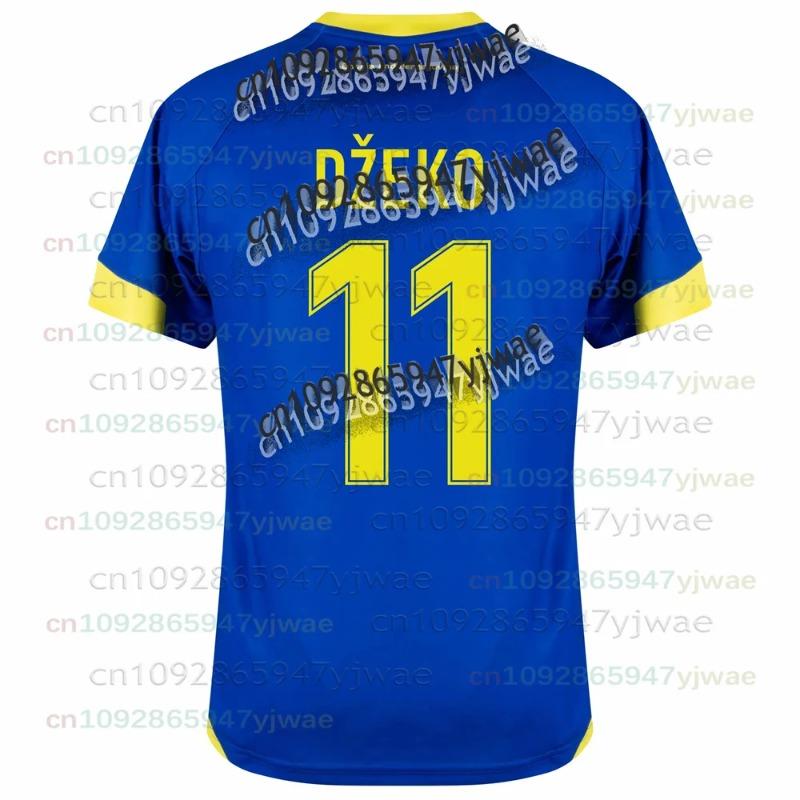 2026 Bosnien und Herzegowina Fußballtrikot DZEKO 11 Fußball T-Shirt Herren Trainingsshirt Heim Auswärts Blau Weiß Top Fan Uniform XS