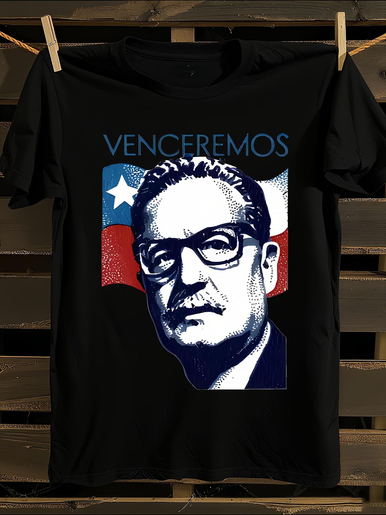 Salvador Allende Chilean Graphic T-shirt XXXL