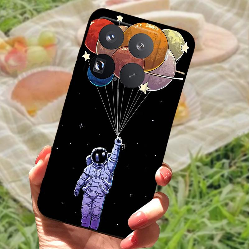 For Xiaomi 15 5G Case Mi 15 Silicone Soft Shockproof Phone Cases For Xiaomi 15 Color Painted Cover 24129PN74I Protective Shells