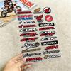FOR HONDA HRC H WING Waterproof Reflective Motorbike Stickers Easy Peel Removable Decals for Motorcycle Car
