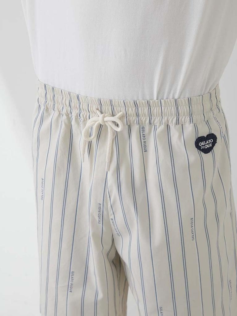 Gelato Pique HOMME Heart Patch Shorts PHFP251925STRIPEL [EC Exclusive]