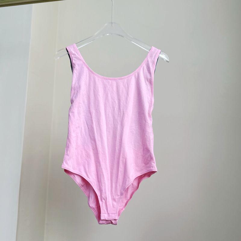 

Trendy Luxury Universe Blogger Pure Cotton Jumpsuit Fashion Cami Women Summer Backless Leisure Outer Wear Base Clothing Light powder (non-refundeable) S