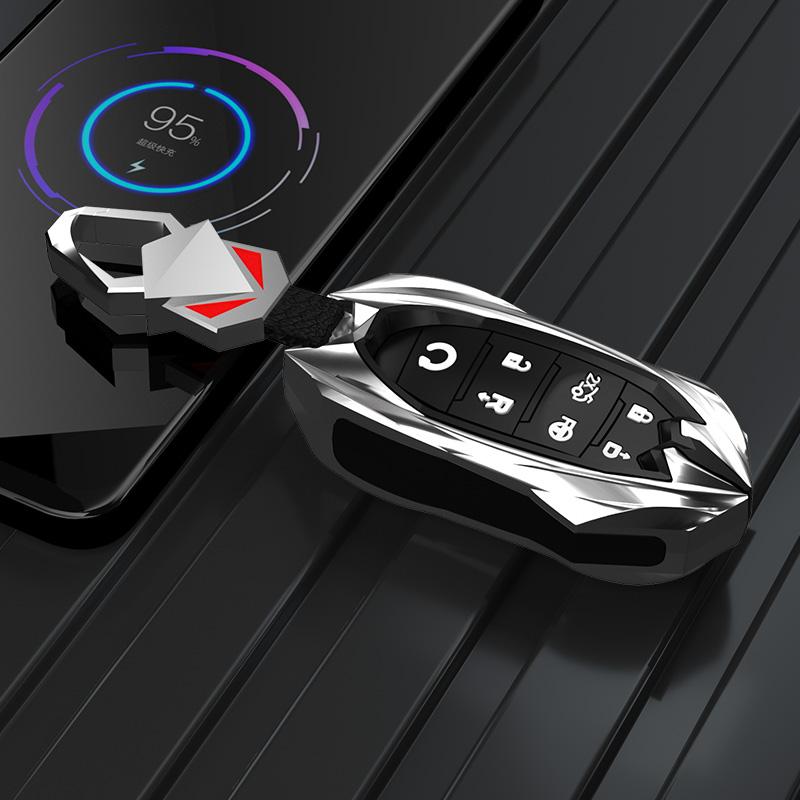 Styling Mouldings 3/4/7Buttons Car Key Protector for Changan CS85 CS35 Plus CS25 CS95 CS85 Car Remote Key Case Cover Bag Shell F